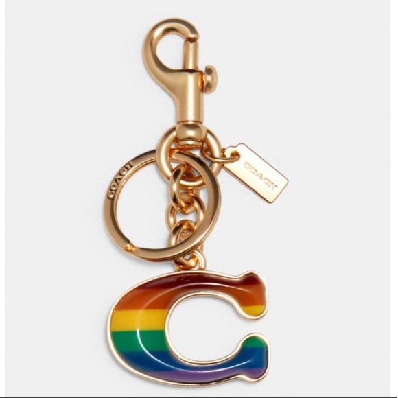 Coach Other - Coach Pride Rainbow 3D Keychain NWT🌈
